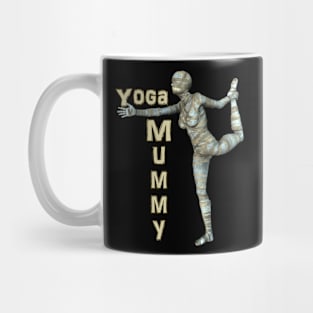 Yopga Mummy Standing Bow Pose Mug